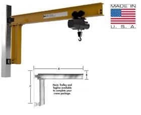 Wall Bracket - Full Cantilever Jib Crane-H313-2000-16
