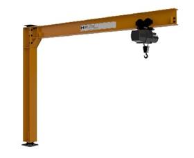 Mast Type Jib Crane-H314-4000-10-10