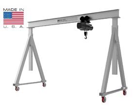 Adjustable Height Aluminum Gantry Cranes-H582-4000-12-10