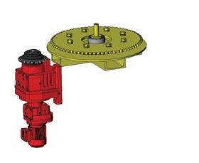 Motorized Rotation Kit For New And Existing Heavy Duty Jib Cranes-HMRK