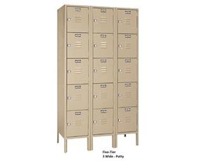 Six Tier Steel Lockers - H53423SU-GRAY