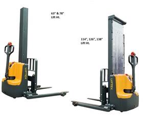 Lyftex Full-Electric Straddle Stackers - HLXECL22-78