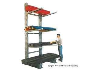 Rugged Cantilever Rack Uprights-HDU10106