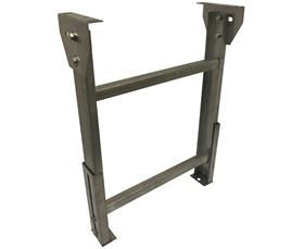 Stainless Steel Roller Conveyors - All Stainless Steel 'H' Type Supports - HSSPS-18-2430