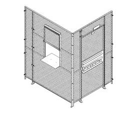 Driver/Warehouse Access Control Cages-HFL2DC050608