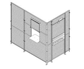Driver/Warehouse Access Control Cages-HFL2DC050808