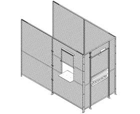 Driver/Warehouse Access Control Cages-HFL3DC051008