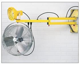 Loading Dock Fans And Fan/Light Combo - HFANDL24-P