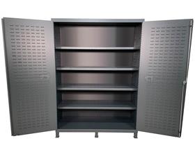 14 Gauge Heavy Duty Bin & Shelf Cabinets-F89113