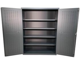 14 Gauge Heavy Duty Bin & Shelf Cabinets-F89125