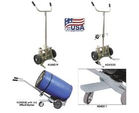 Stainless Steel Knockdown Drum Truck - US. Pat. No. 9,302,688-H240019