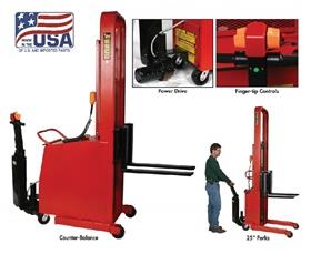 Wesco® Fully Powered Stackers-HPSPL-80-3032-30S-2K-PD