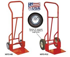 Wesco® Heavy-Duty Shovel Nose Trucks-HST2-HB